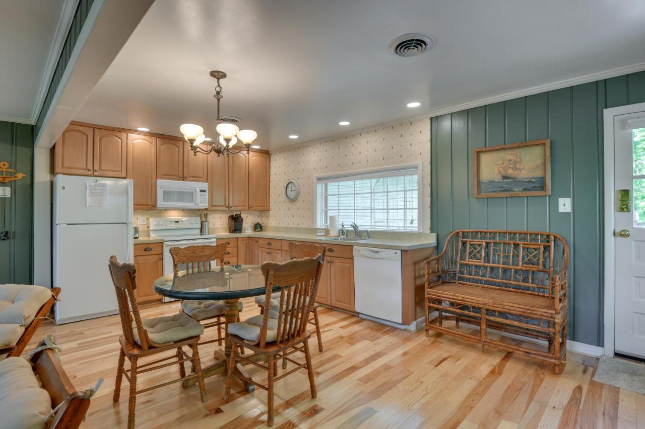 Waterfront Annapolis Home Fire Pit And Fishing Pier Bagian luar foto