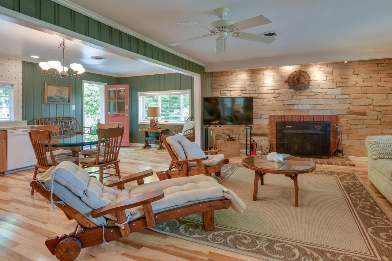 Waterfront Annapolis Home Fire Pit And Fishing Pier Bagian luar foto