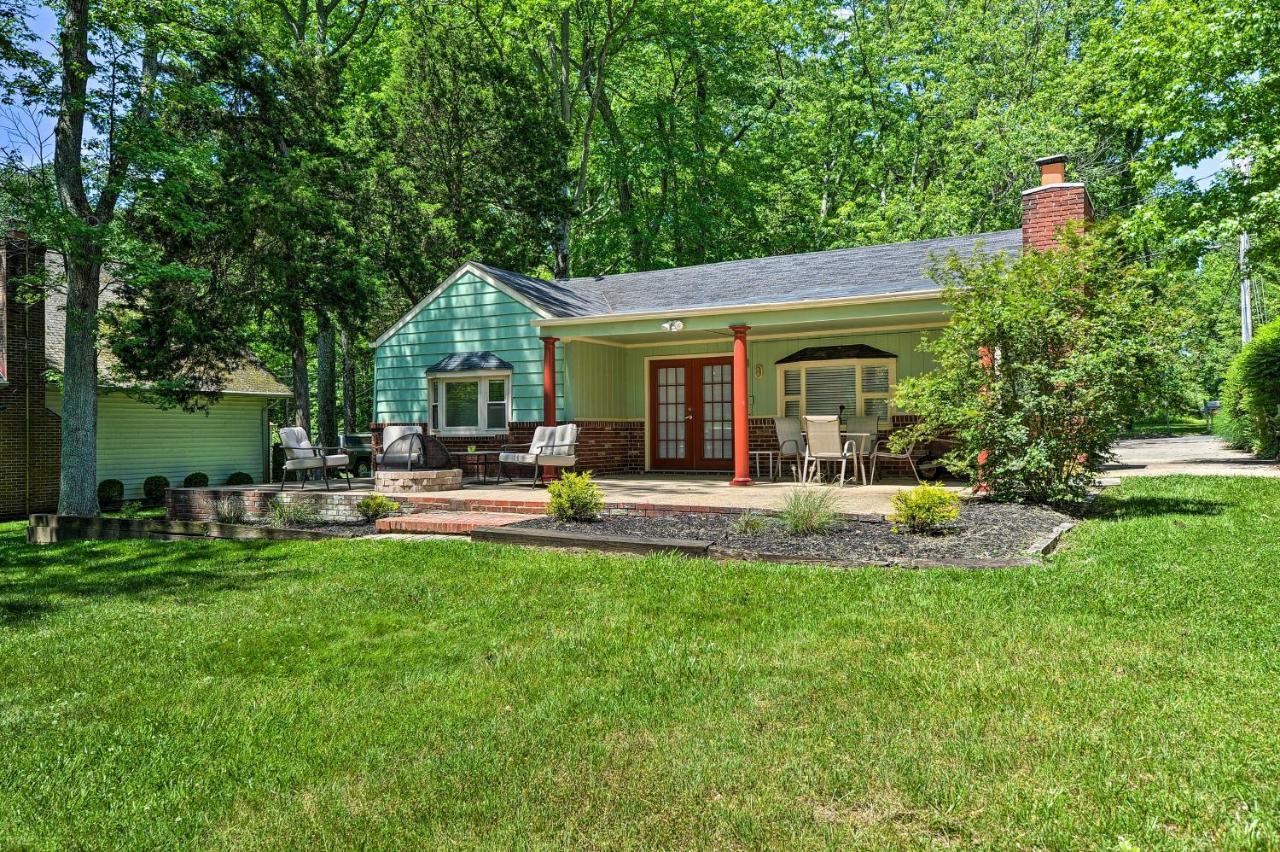 Waterfront Annapolis Home Fire Pit And Fishing Pier Bagian luar foto
