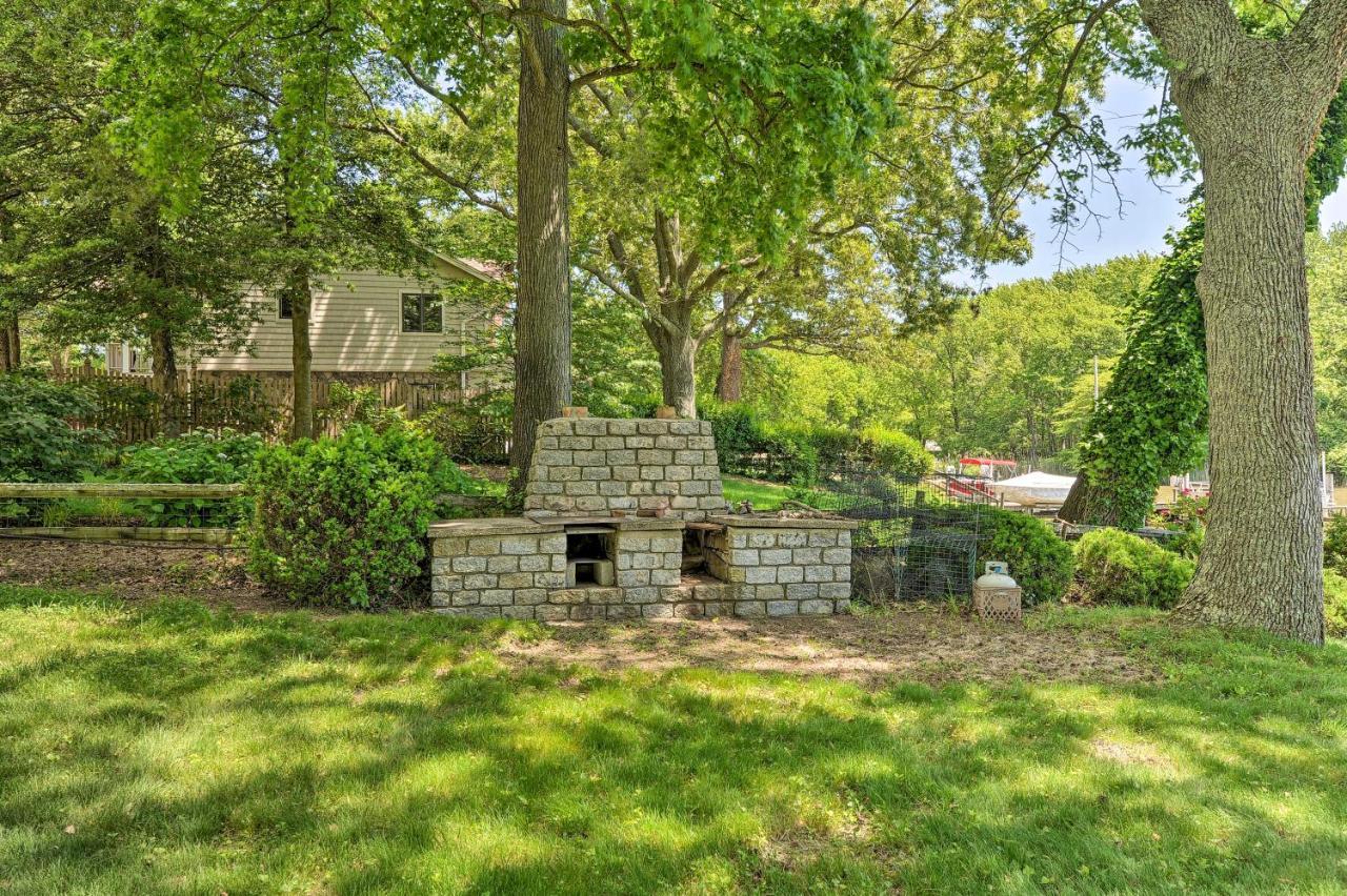 Waterfront Annapolis Home Fire Pit And Fishing Pier Bagian luar foto
